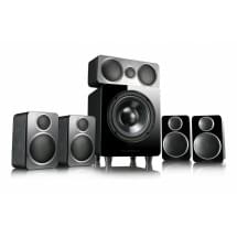 WHARFEDALE DX-2 5.1 HCP SYSTEM. ЦВЕТ: ЧЕРНЫЙ (BLACK LEATHER)